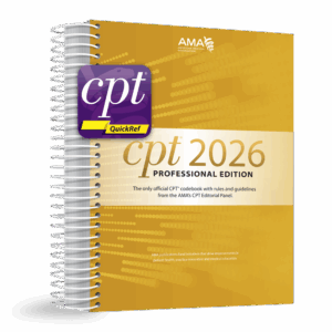 CPT® 2026 Professional Edition and CPT® QuickRef App Package