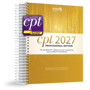 CPT® 2027 Professional Edition and CPT® QuickRef App Package